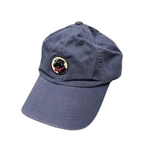 Southern Proper Navy Blue Baseball Cap Embroidered Black Dog Logo Adjustable